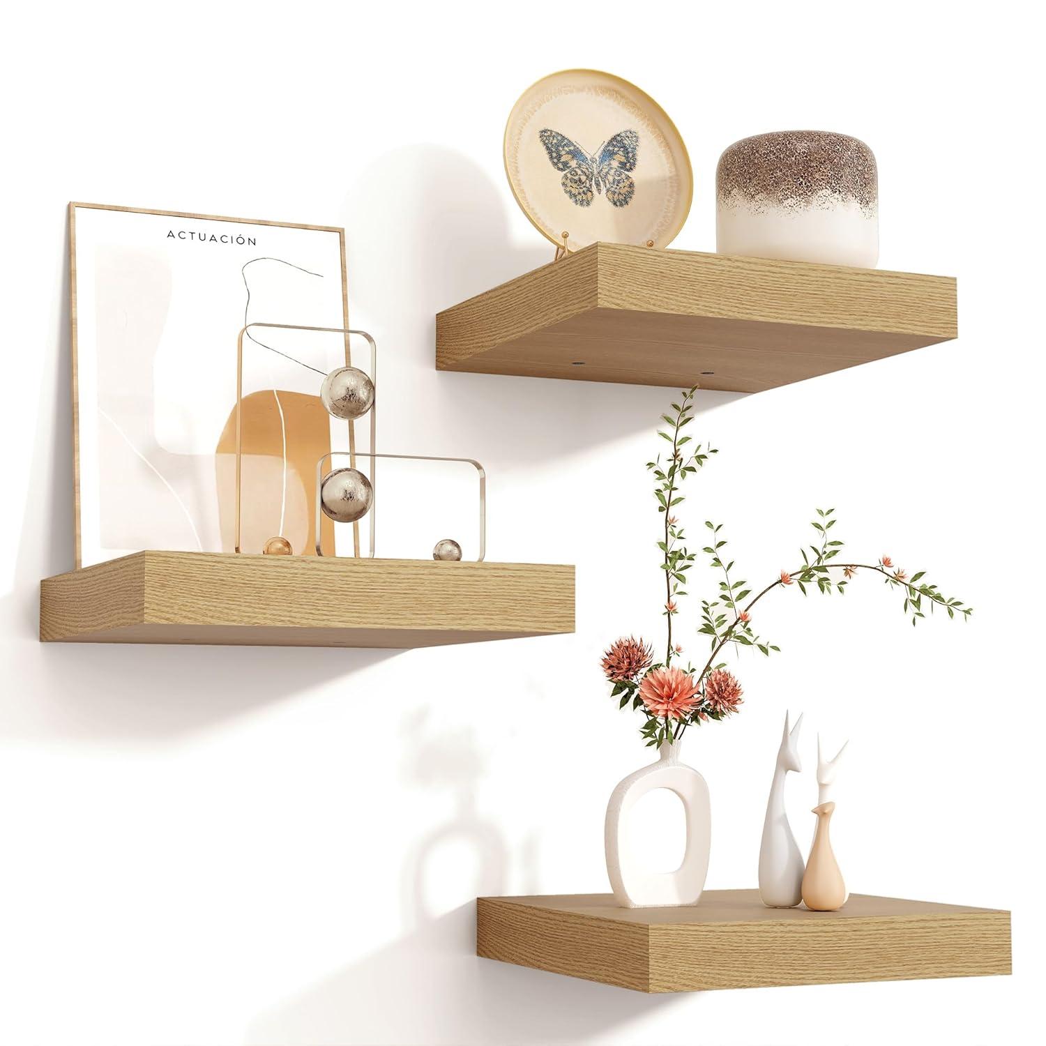 Hokku Designs Soeke 2 Piece Floating Shelf