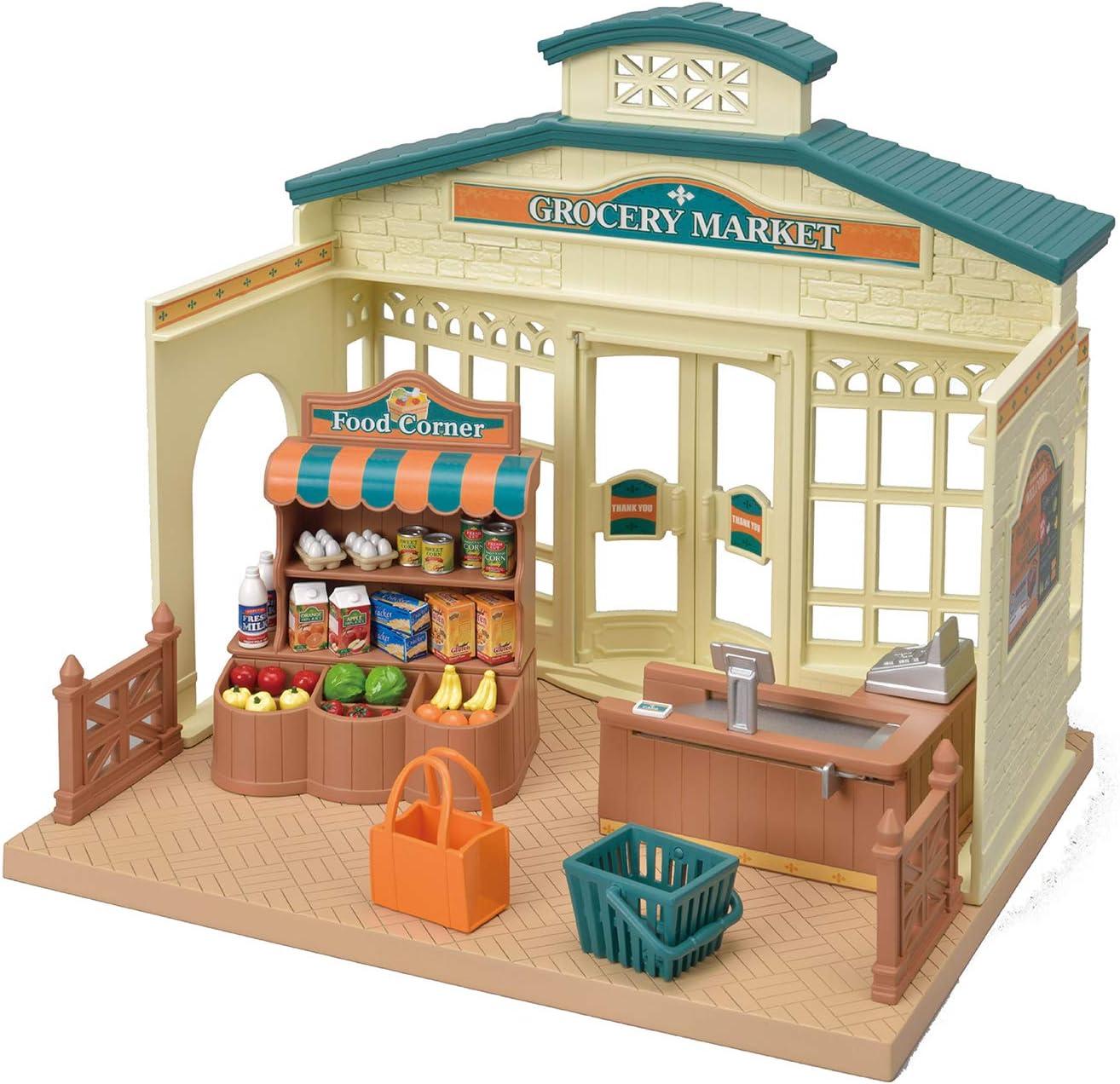 Calico Critters Grocery Market, Dollhouse Playset