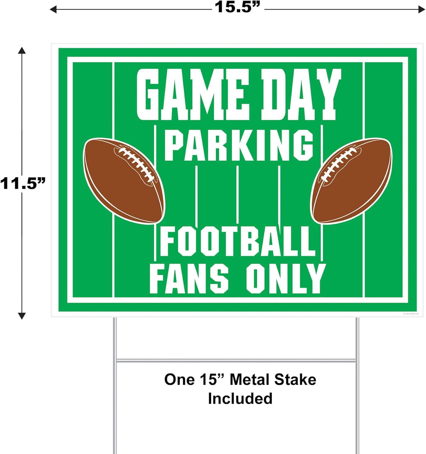 The Beistle Company Football Signs