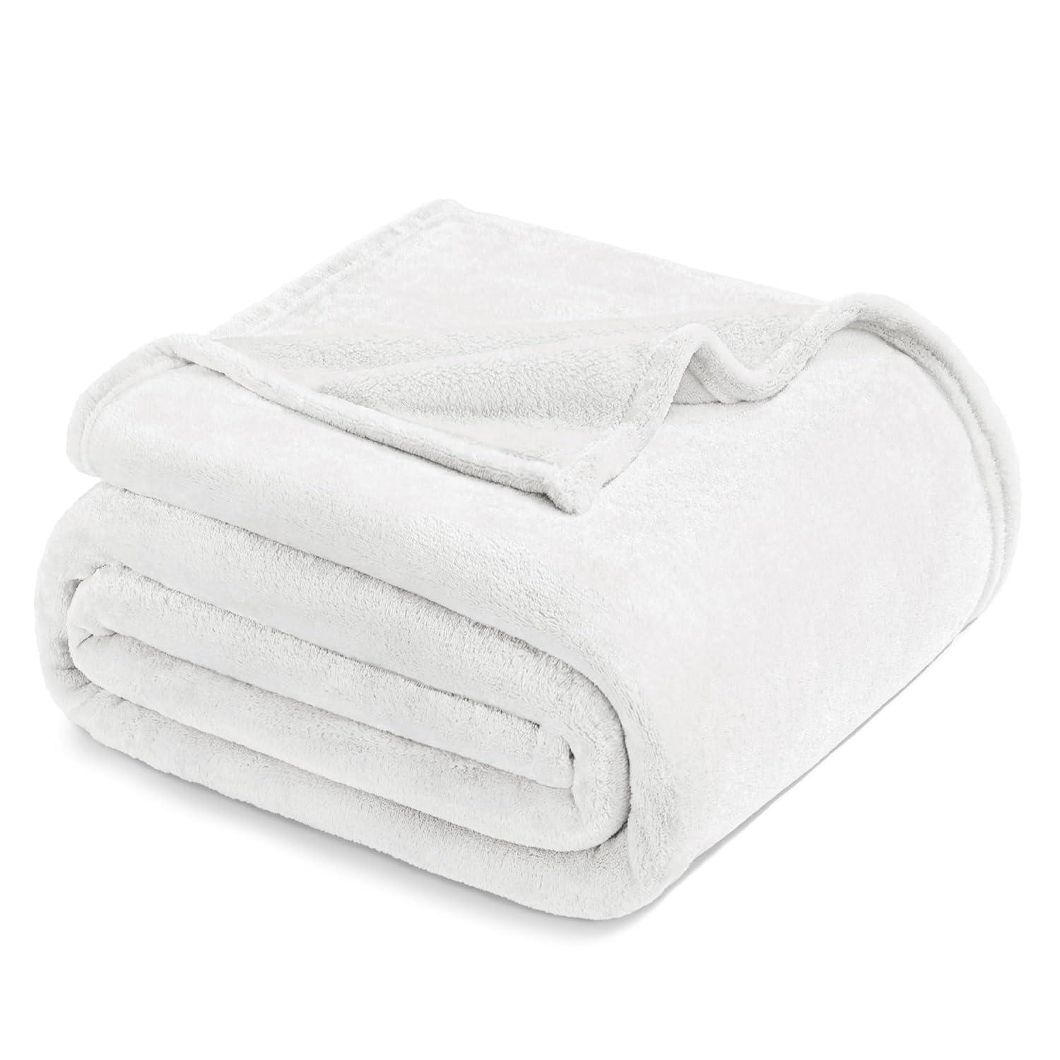 Bare Home Bare Home Microplush Fleece Blanket - Fuzzy, Warm, Bed/Throw Blanket