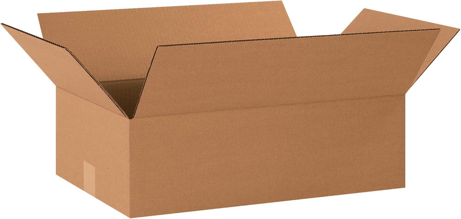 SSBM 25/Case 20 x 12 x 6" Flat Corrugated Boxes ECT-32