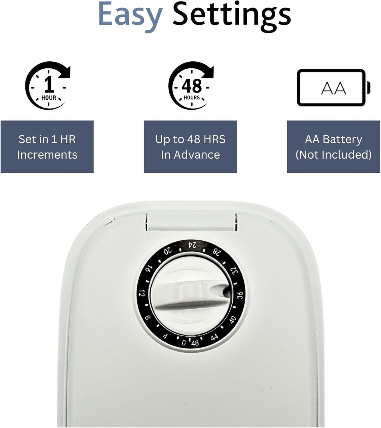 TRIXIE TRIXIE TX1 Automatic Food Dispenser, Single Serving, 48-Hour Timer, Battery Operated