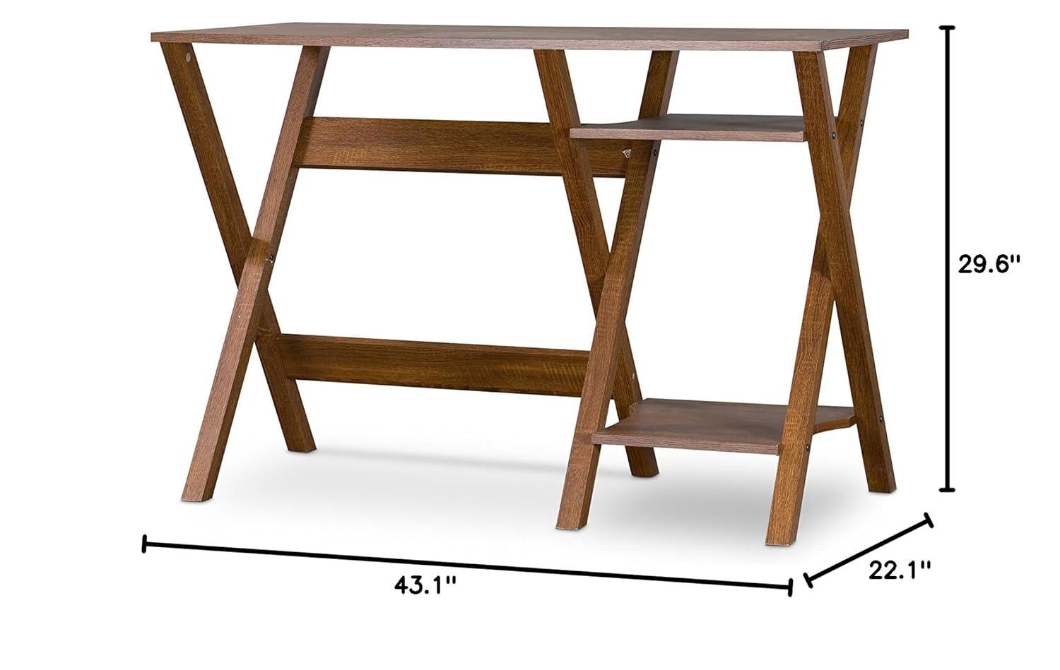 Baxton Studio Crossroads Writing Desk