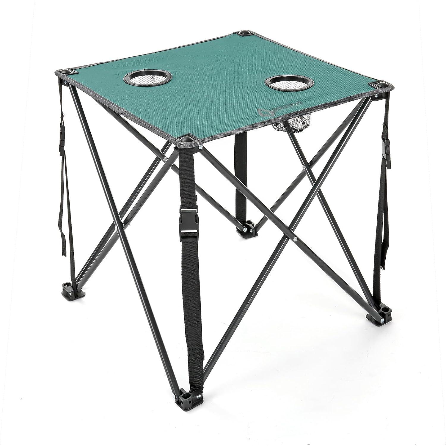 ARROWHEAD Outdoor Square Fabric Outdoor Folding Camping Table