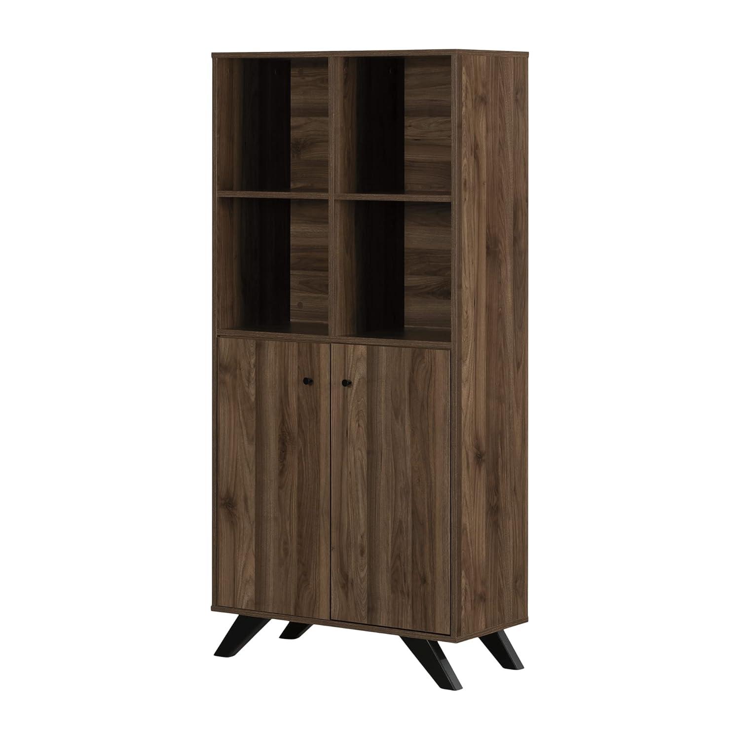 Helsy Bookcase with 2 Doors