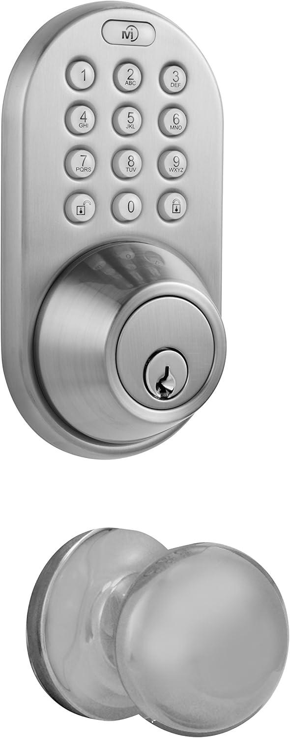 Complete D-Series Entry Knob Set with Electronic Deadbolt