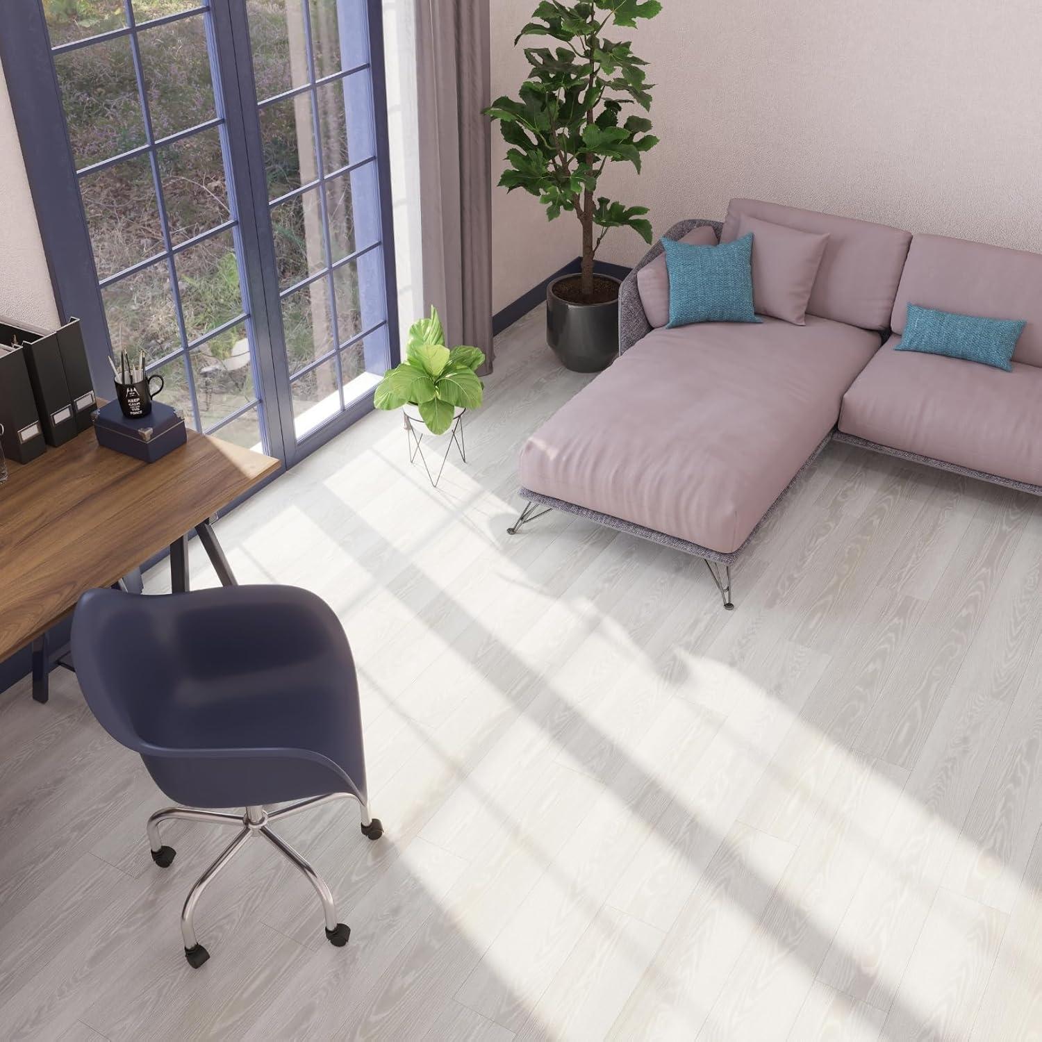 Lucida USA MaxCore Pro 20mil x 7.3" W x 48" L Click Lock Luxury Vinyl Plank Flooring