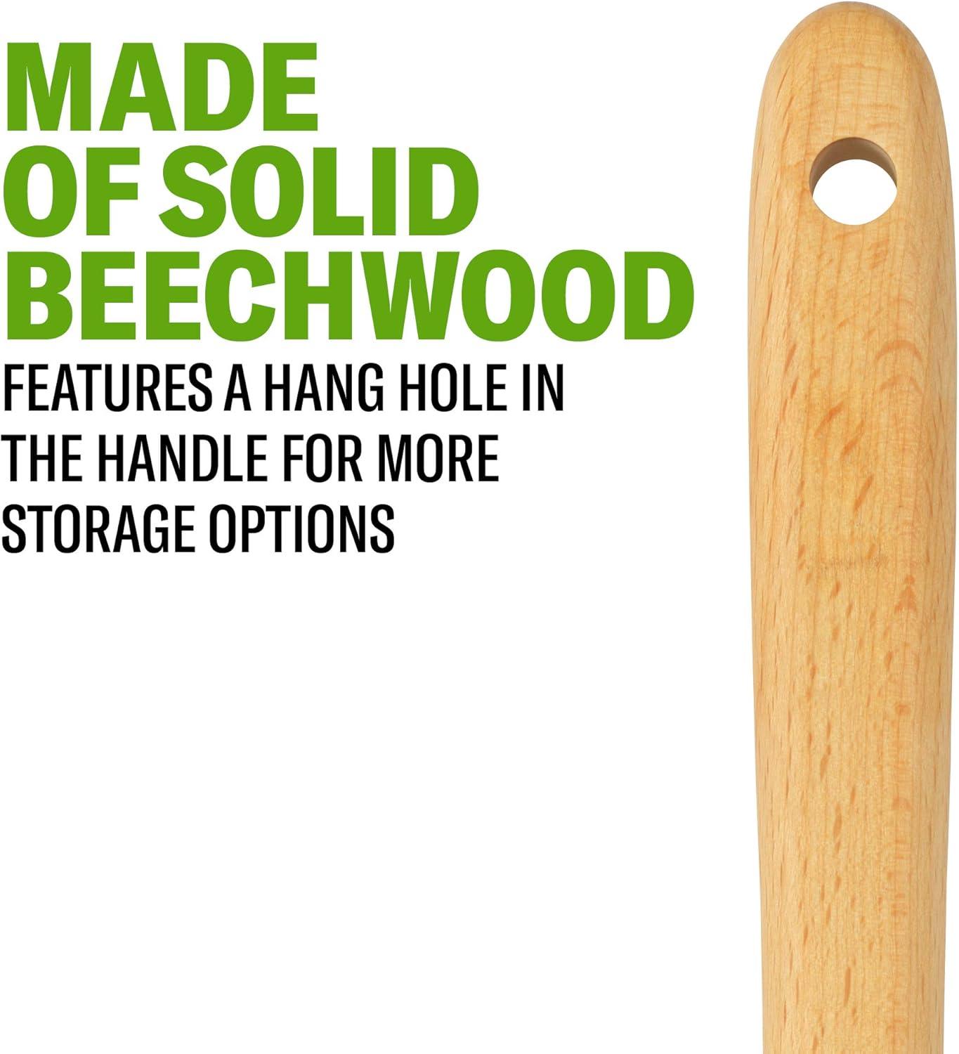 BRADSHAW INTERNATIONAL 20388 13" Wood Basting Spoon