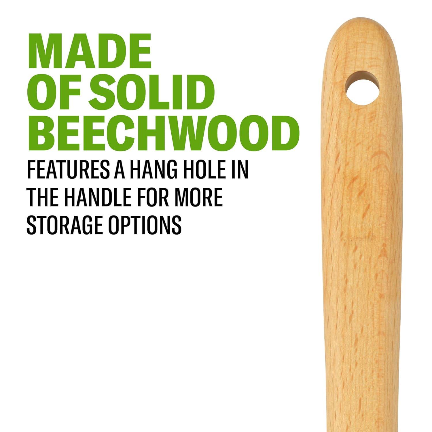 BRADSHAW INTERNATIONAL 20388 13" Wood Basting Spoon