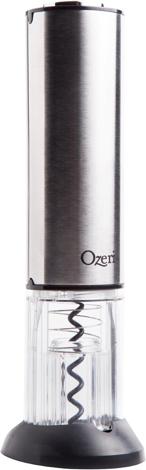 Ozeri Ozeri Extravo Electric Wine Opener in Stainless Steel with Auto Activation
