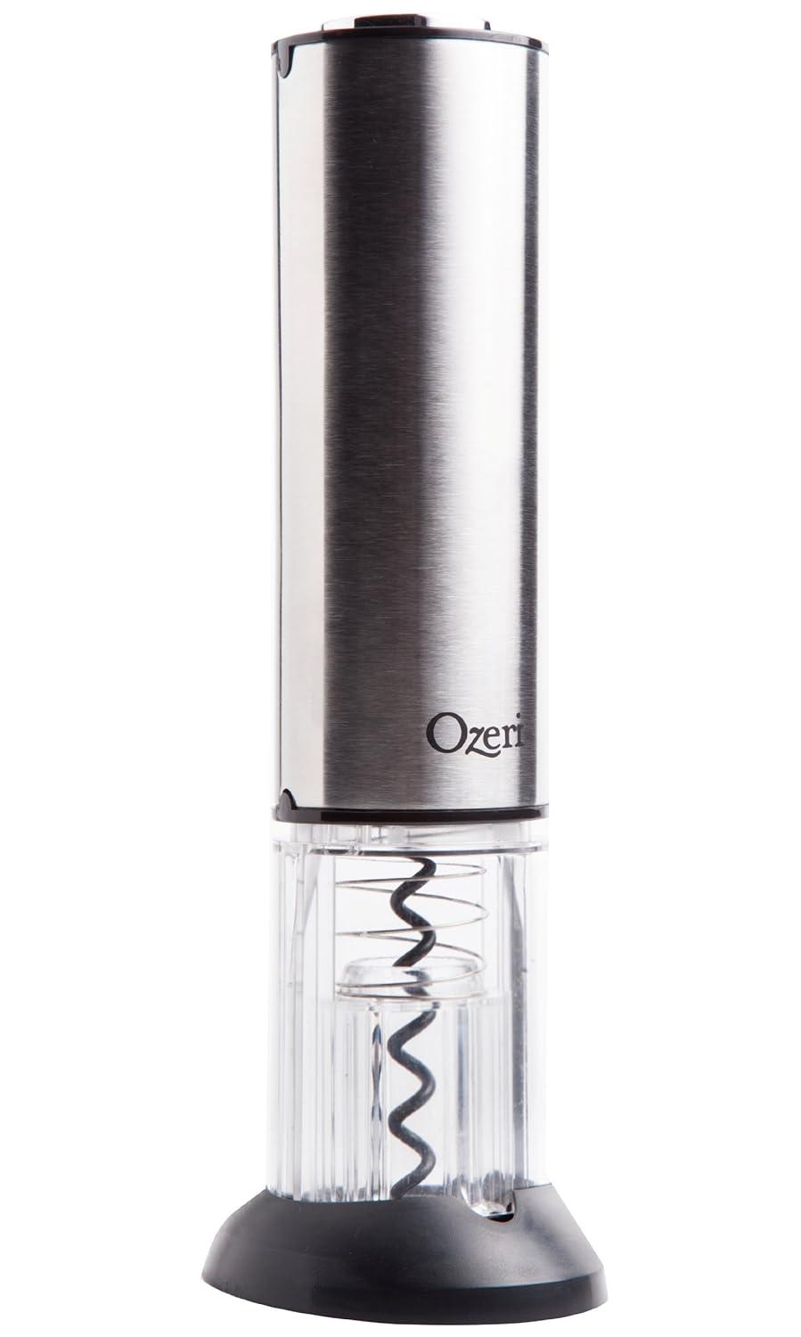 Ozeri Ozeri Extravo Electric Wine Opener in Stainless Steel with Auto Activation