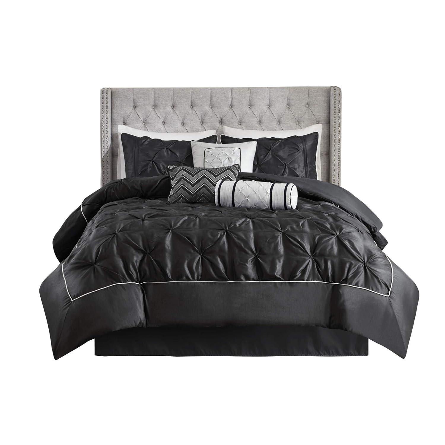 Madison Park Laurel 7 Piece Tufted Comforter Set