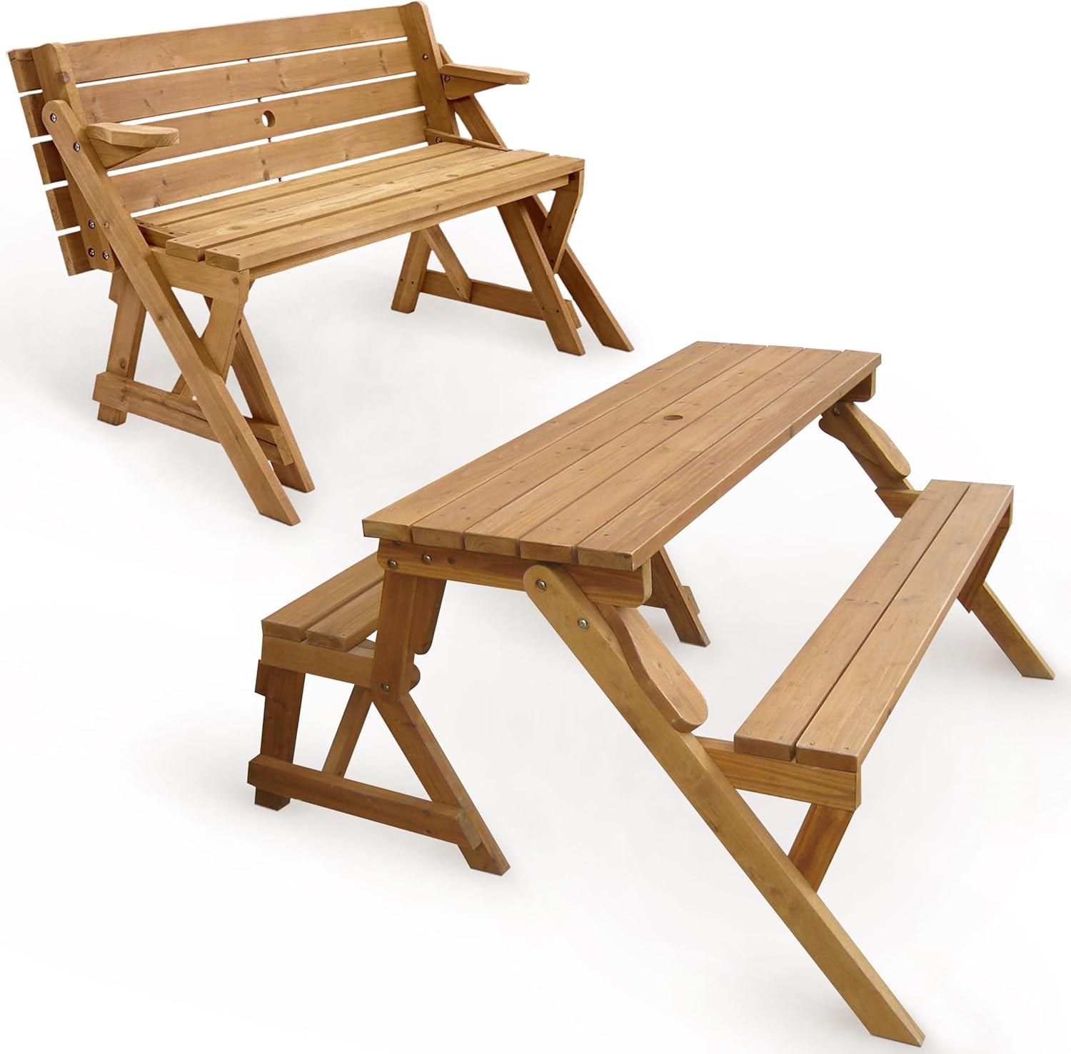Interchangeable Picnic Table / Garden Bench