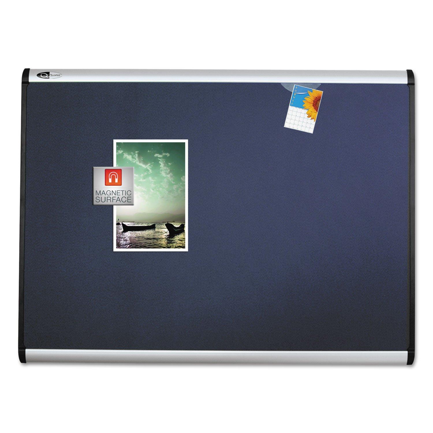 Quartet® Wall Fabric Magnetic Bulletin Board