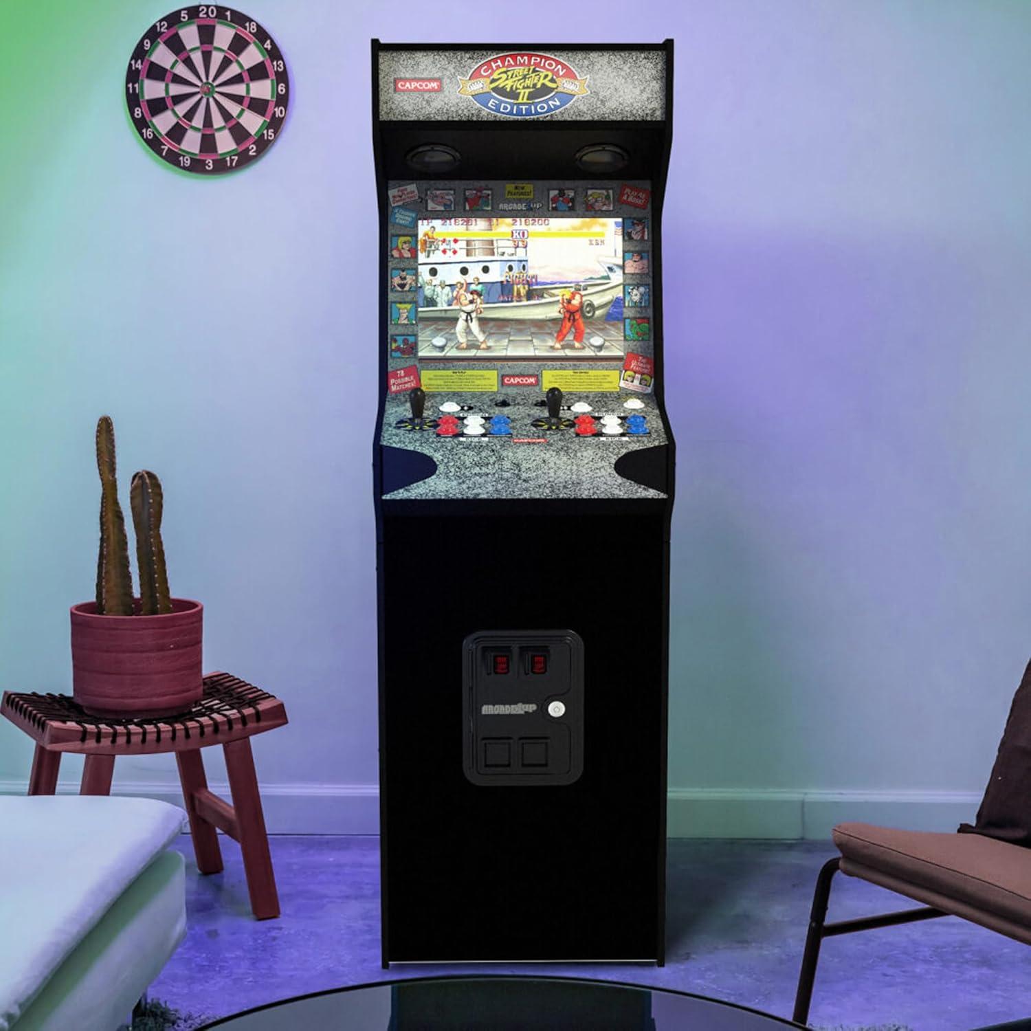 Arcade 1Up Arcade1Up Street Fighter II CE HS-5 Deluxe 5ft Stand-Up Cabinet Arcade Machine