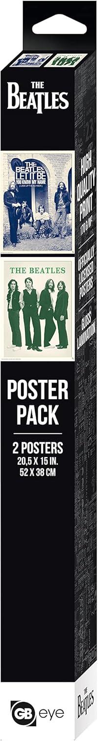 ABYstyle The Beatles Boxed Poster Set 15" X 20.5"