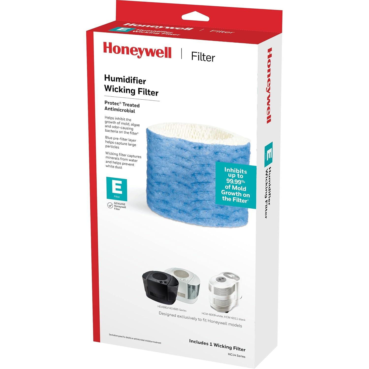 Honeywell HAC 504 Series Humidifier Replacement Filters, Compatible with Multiple Models