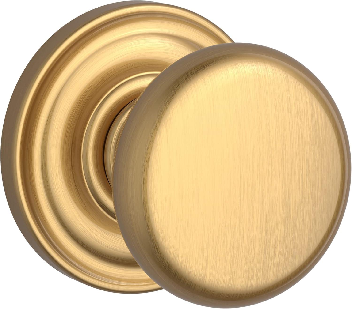 2.1875 X 2.1875 X Lifetime (PVD) Satin Brass Round