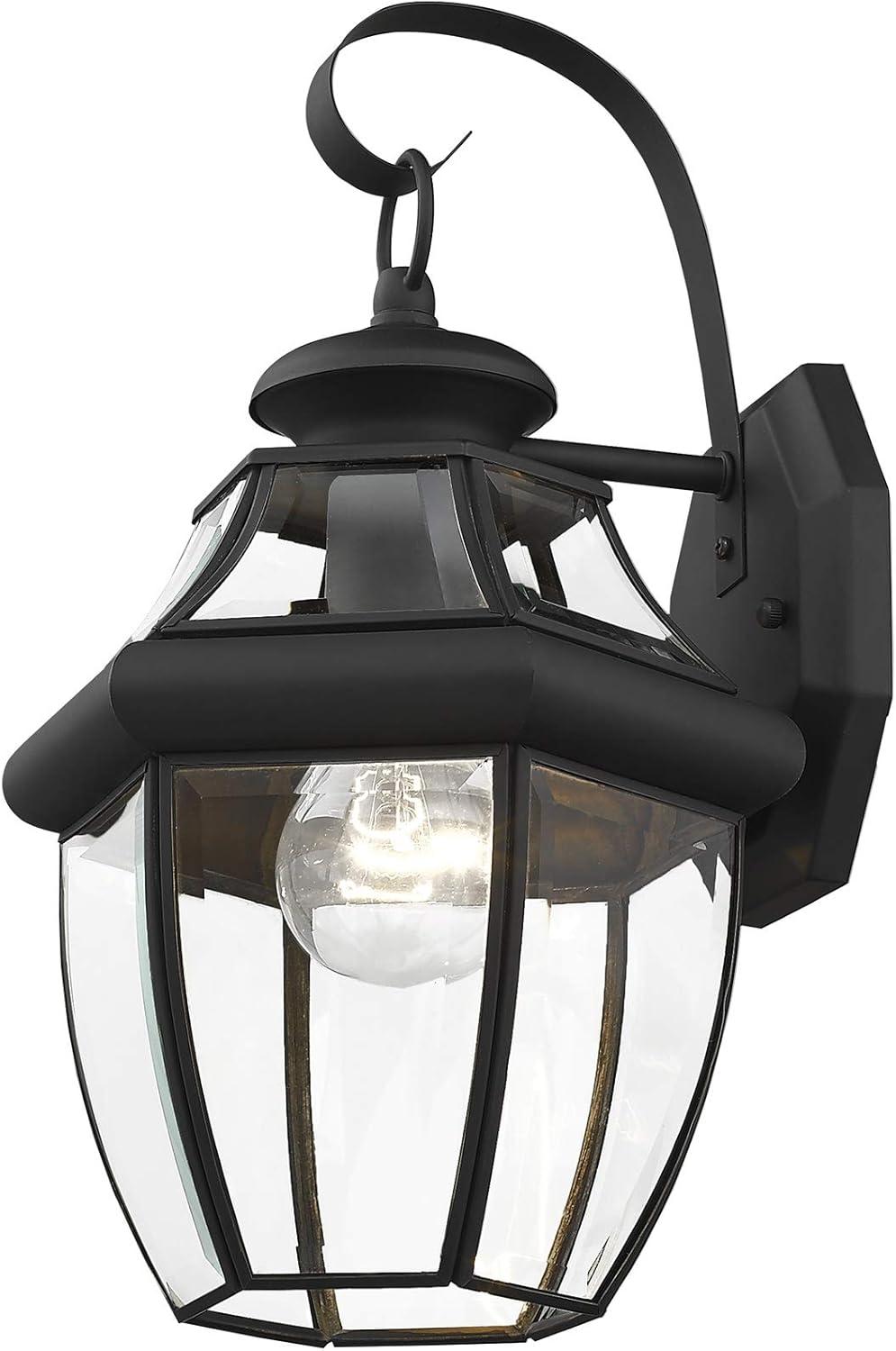 Livex Lighting Monterey 1 - Light Wall Light in  Black