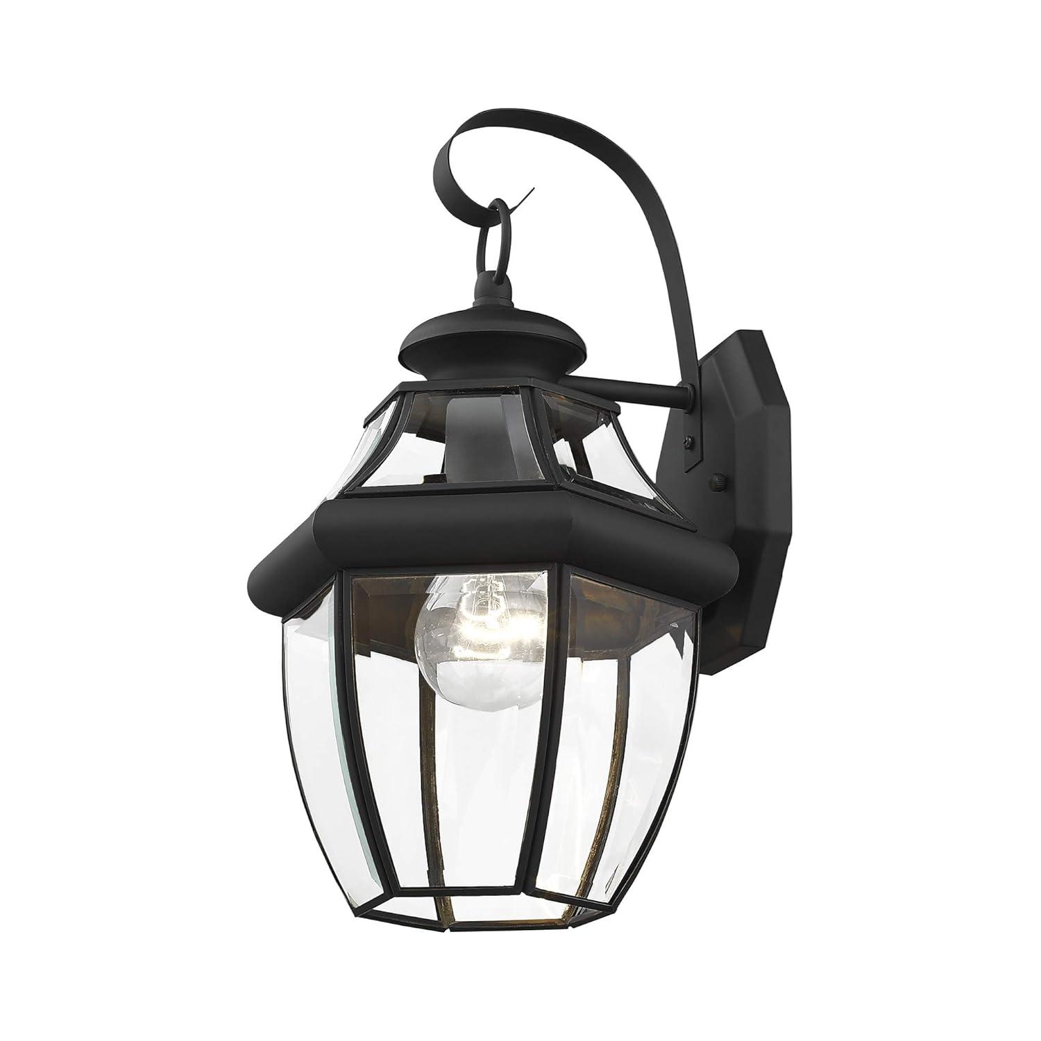 Livex Lighting Monterey 1 - Light Wall Light in  Black