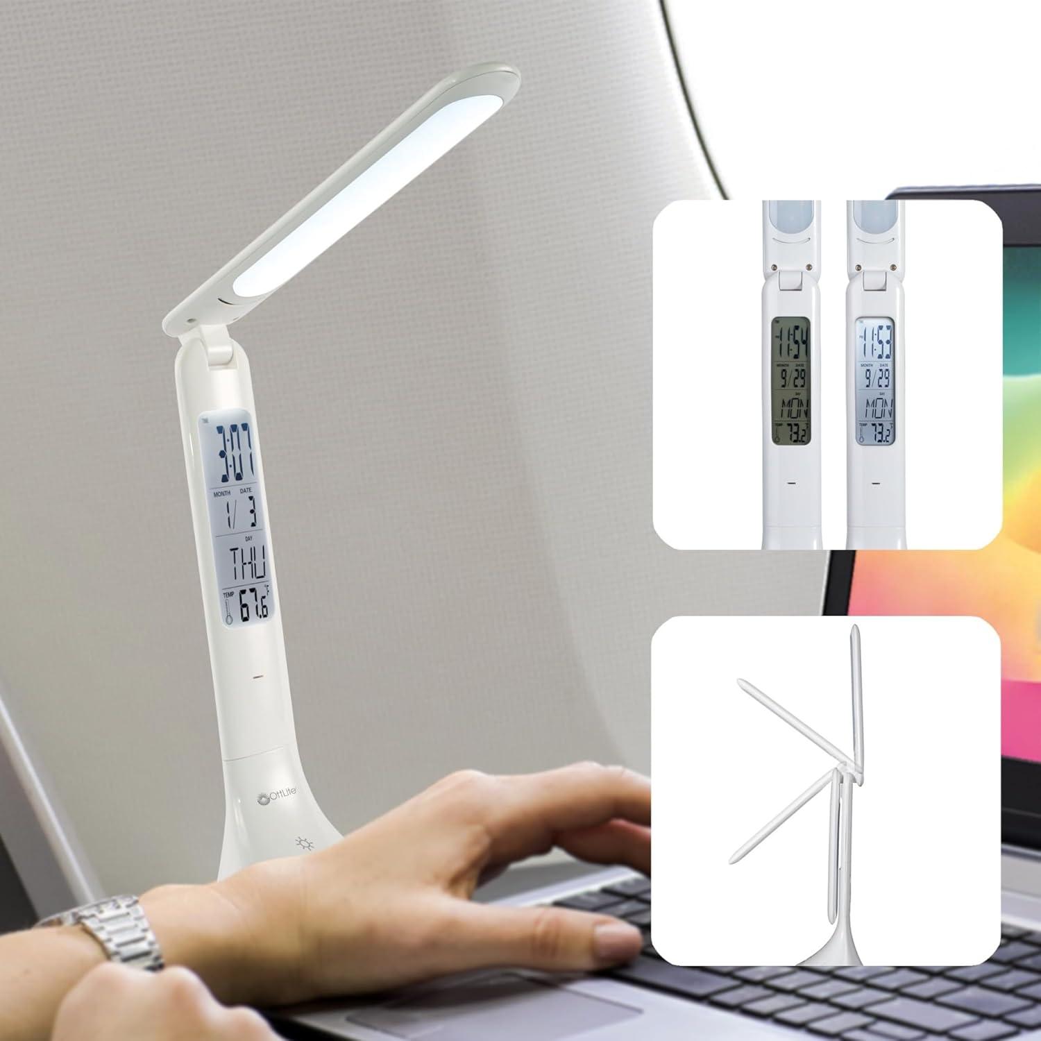 OttLite OttLite Travel LED Task Lamp Cordless, Touch Activated, Portable, Rechargeable Battery