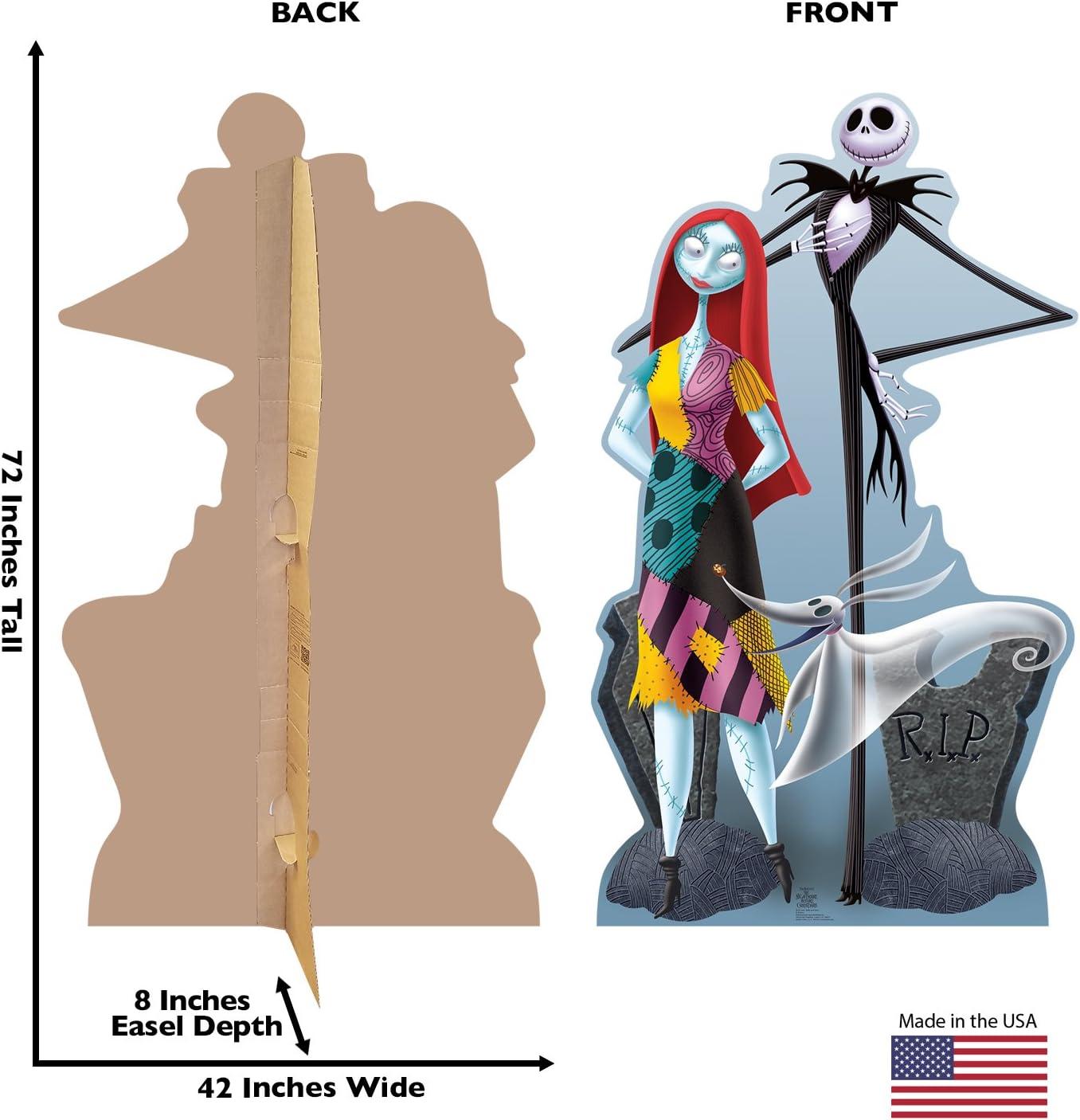 Advanced Graphics Nightmare Before Christmas - Jack, Sally and Zero Life-Size Cardboard Stand-Up
