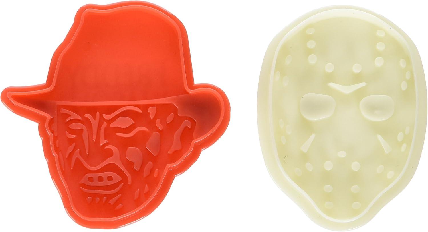 Freddy Vs. Jason Multicolor Plastic Cookie Cutter Set