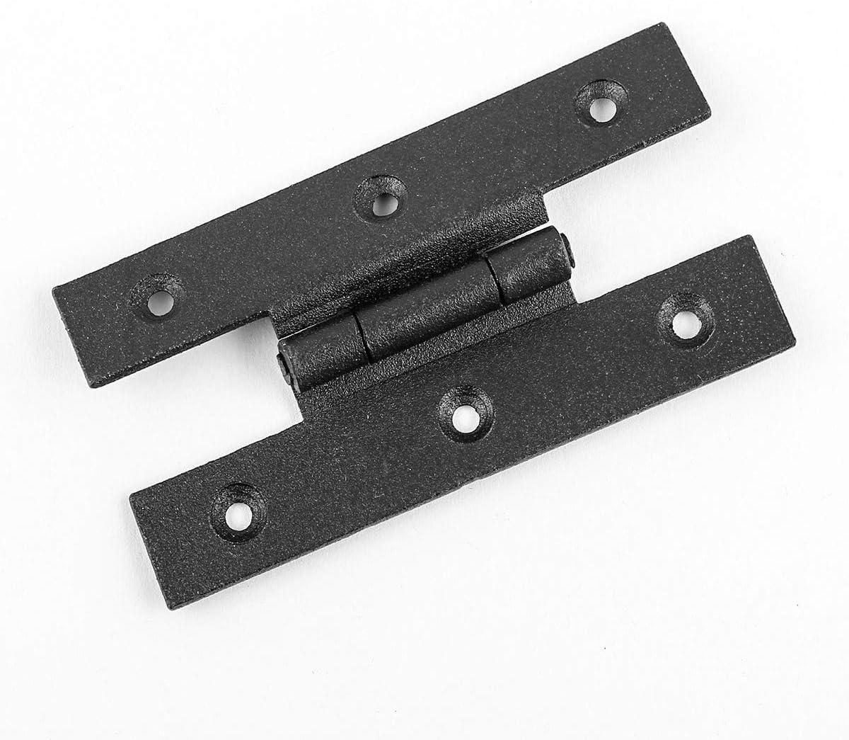 Cast Iron H Style Face Mount Hinge