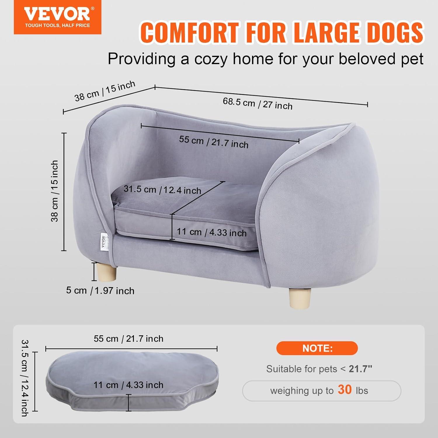 Velvet Pet Bed