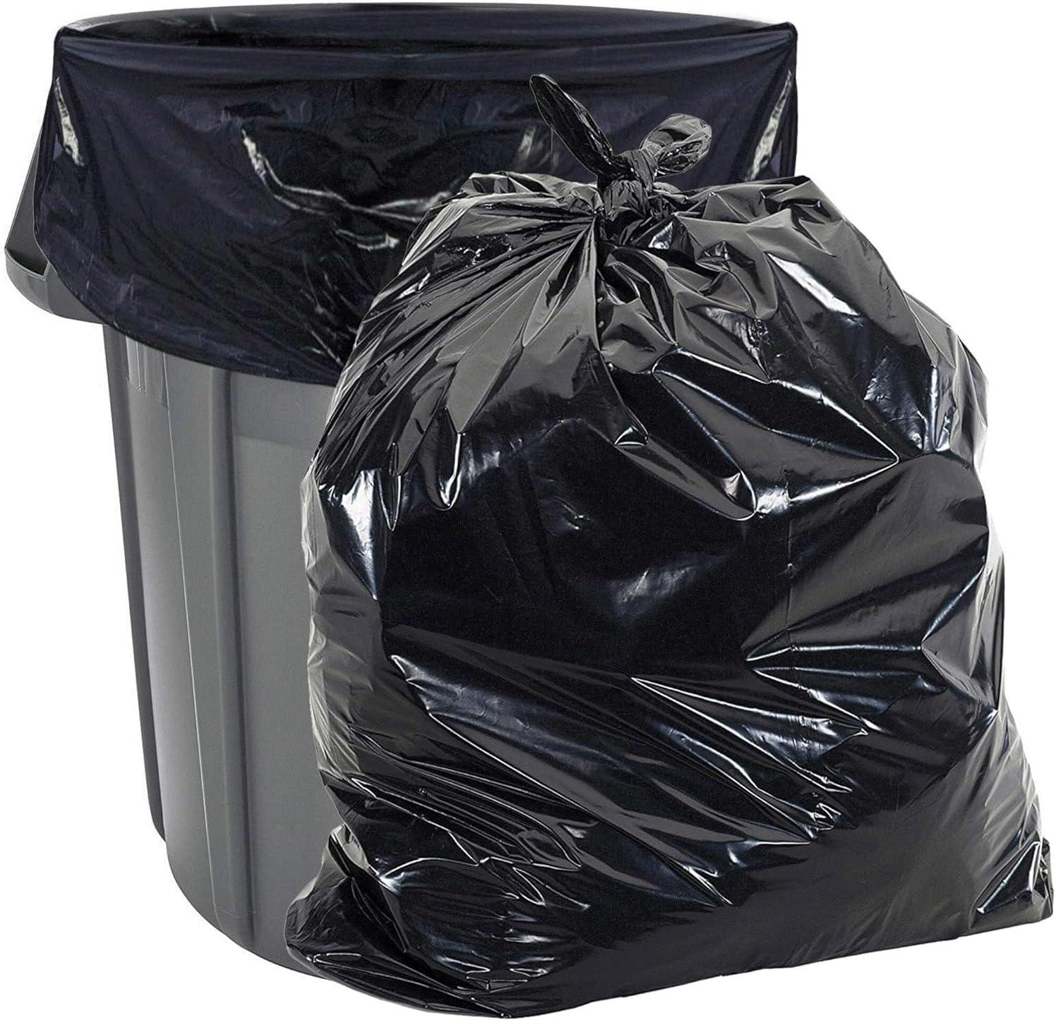 33 Gallon Black Heavy Duty Contractor Garbage Bags