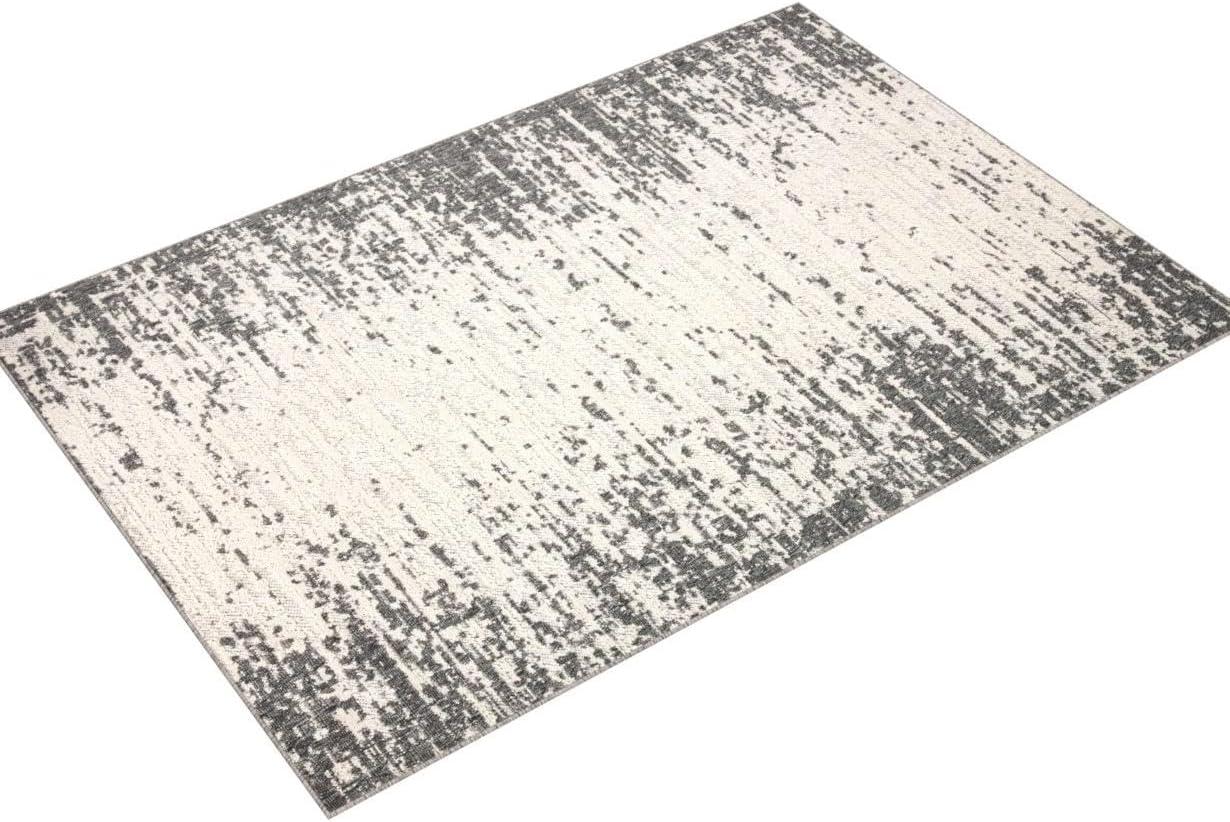 Loloi Rainier Ivory / Grey 5'-3" x 7'-7" Area Rug