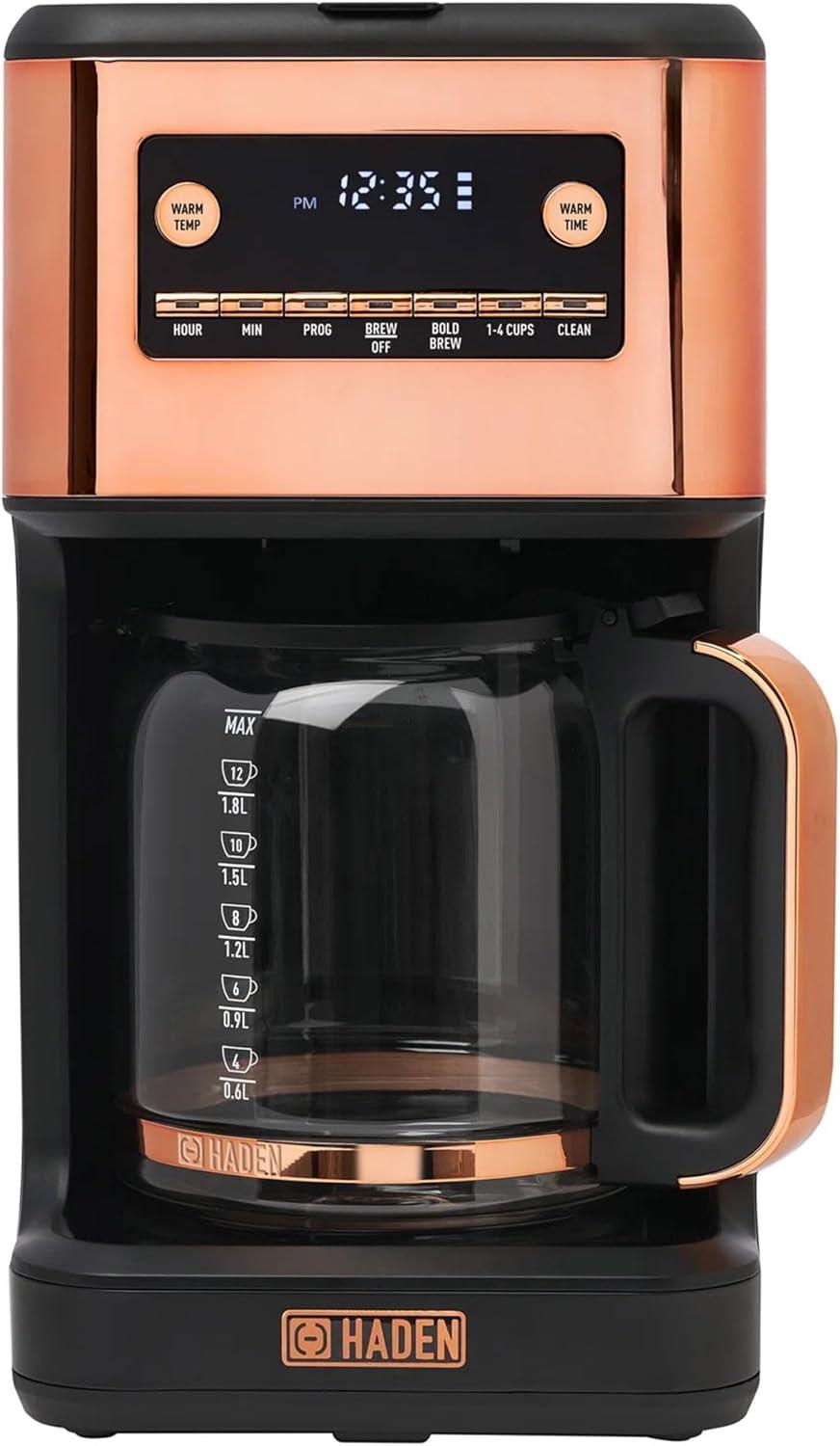 HADEN Generous Brew 14 Cup Digital Drip Coffee Maker with Control Settings