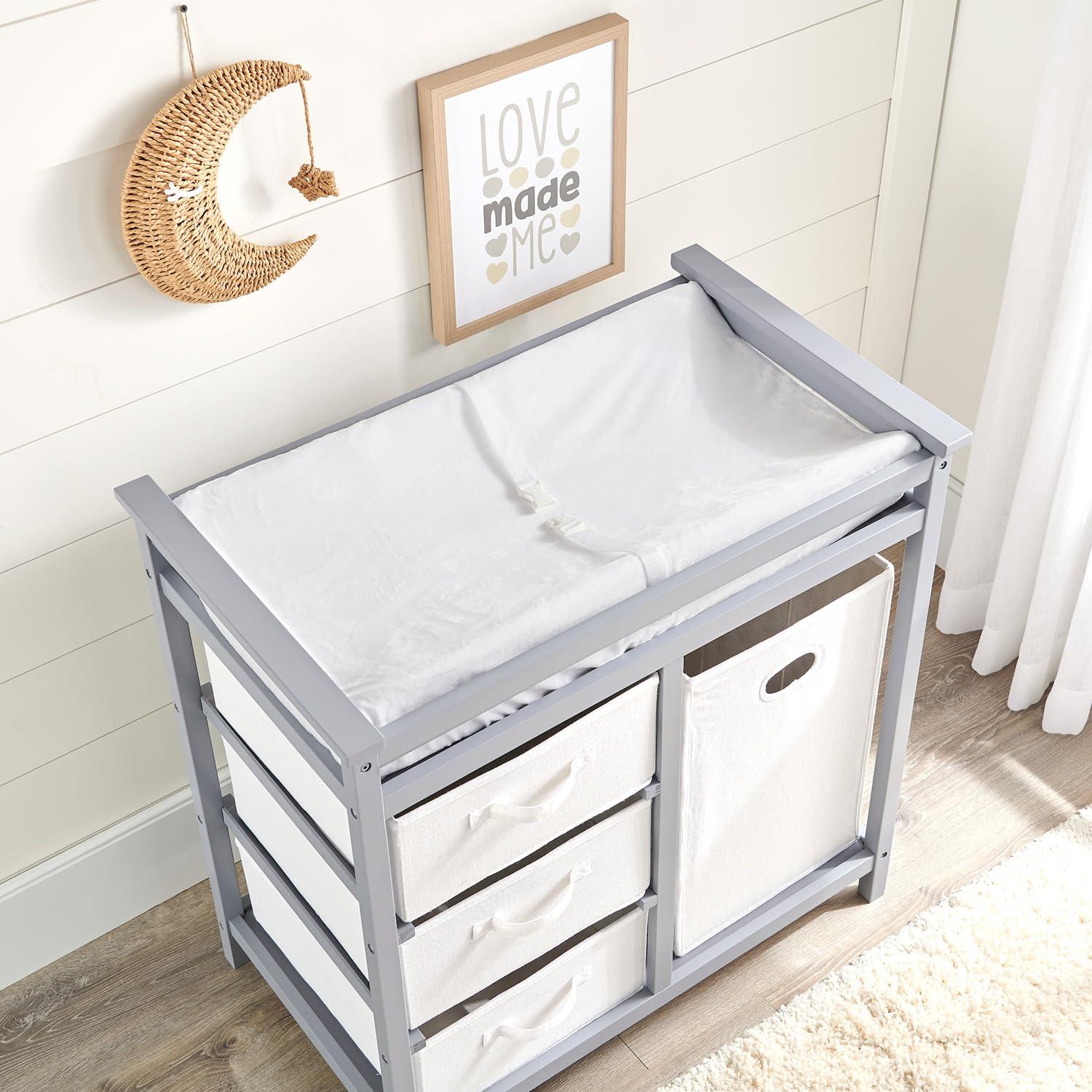 Contoured Changing Pad With Removable Cover  -  32" L x 16" W