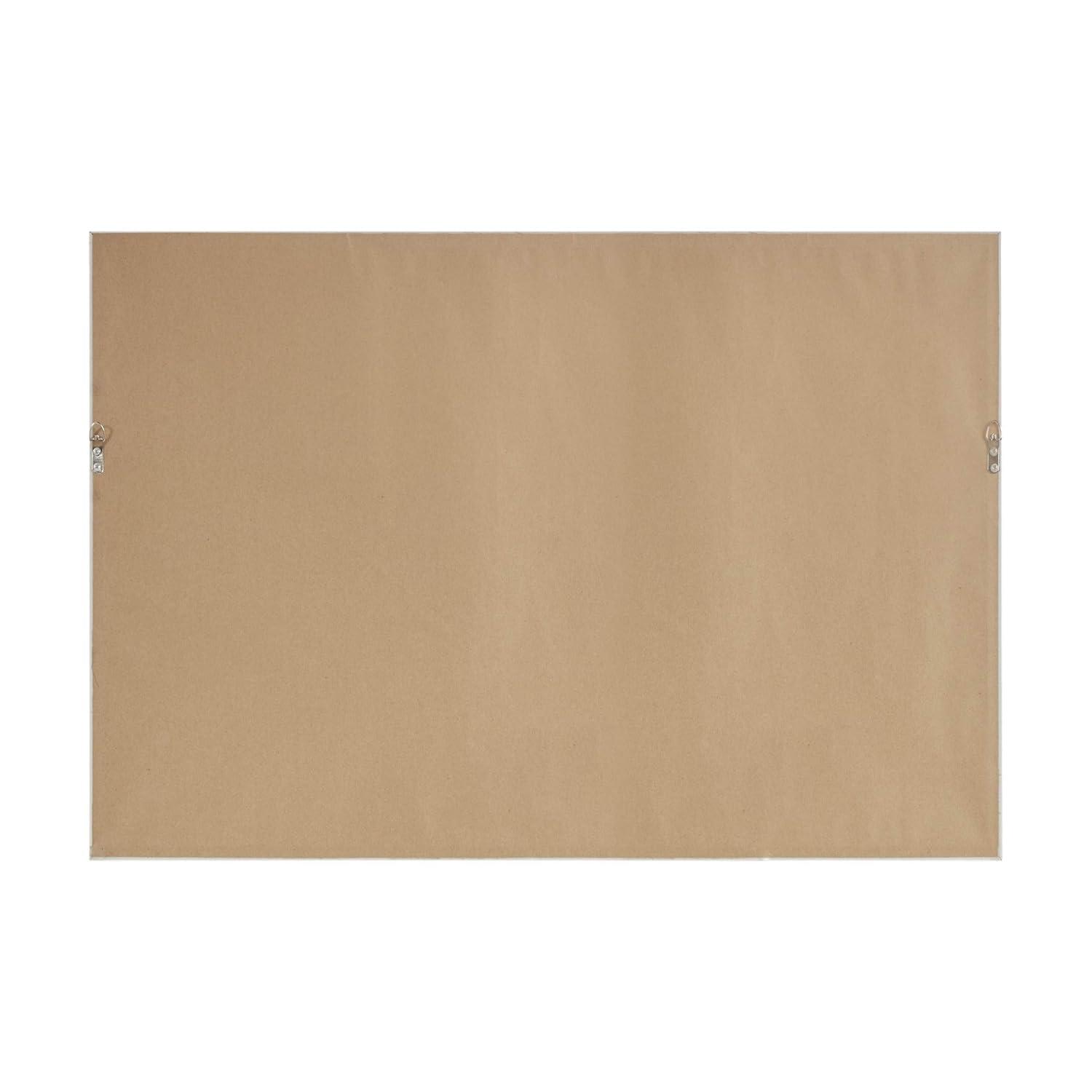 Martha Stewart Foggy Morning Abstract Landscape Framed Canvas Wall Art
