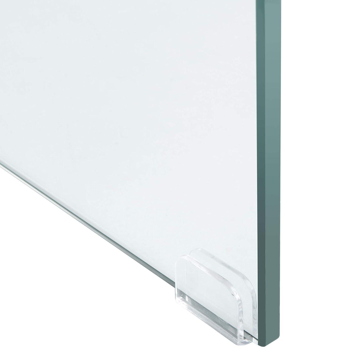 Kayley Coffee Table - Glass/White - Safavieh
