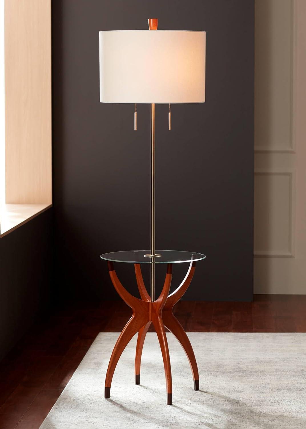 Pacific Coast Lighting Vanguard 64" Mid-Century Modern Tray Floor Lamp