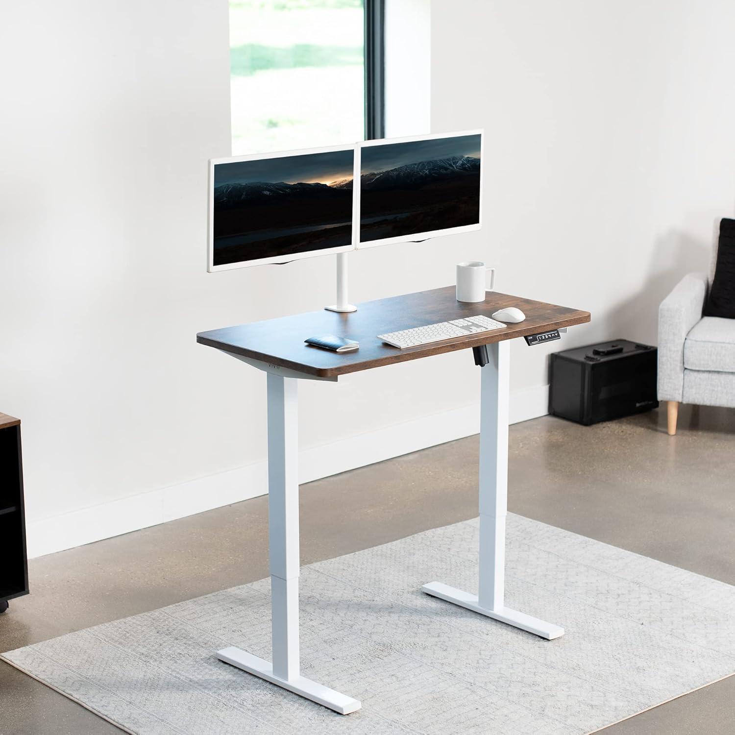 Vivo VIVO Single Motor Electric Desk with Push Button Memory Controller
