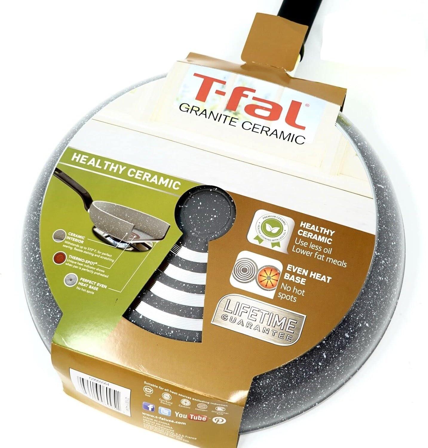 T-fal Granite Ceramic 10.5 Inch Non-Stick Fry Pan