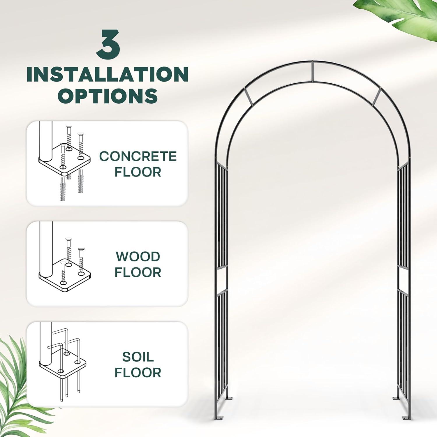 Steel - Arbor basic - 47x17.5x86in