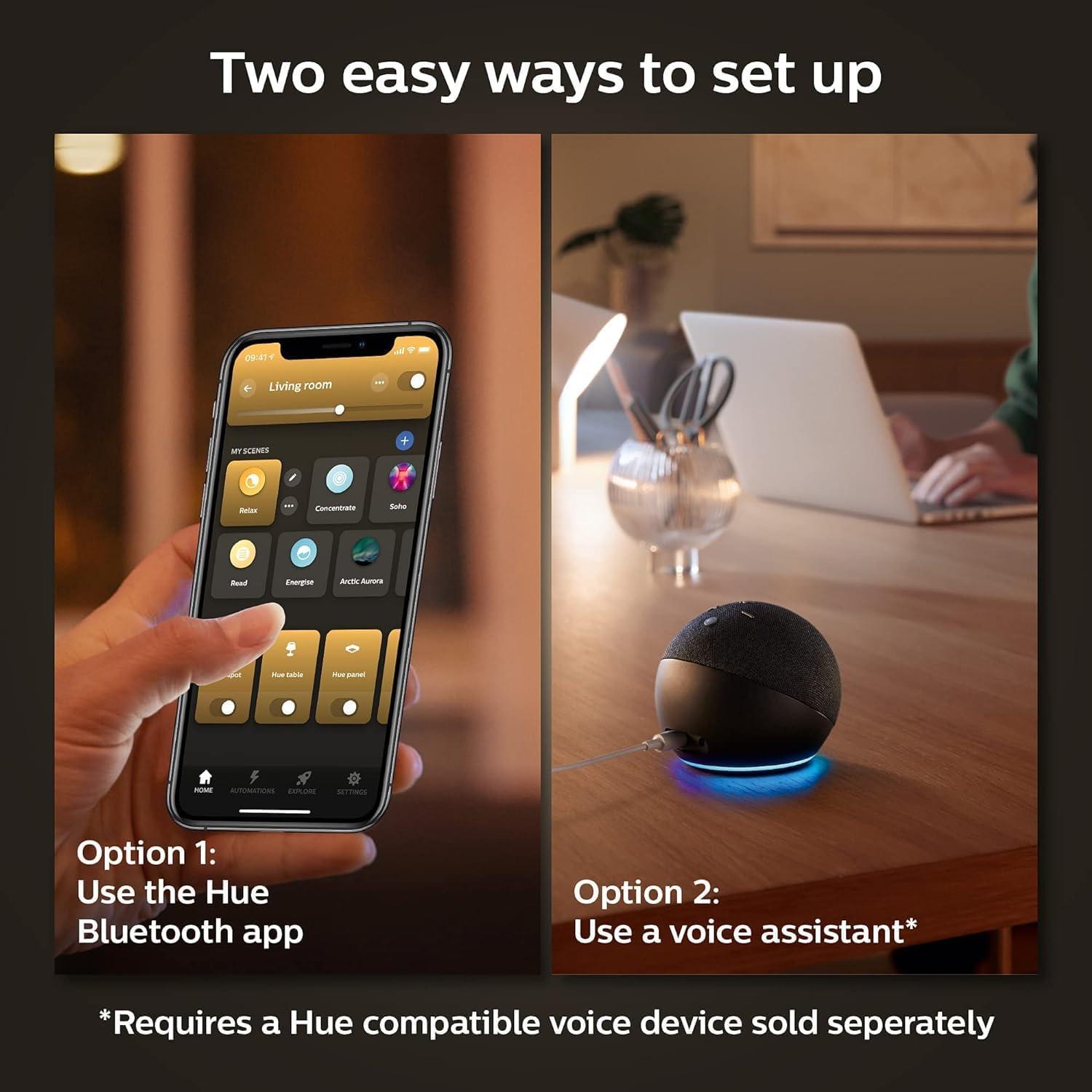 Philips Hue LED Filament Light Bulb