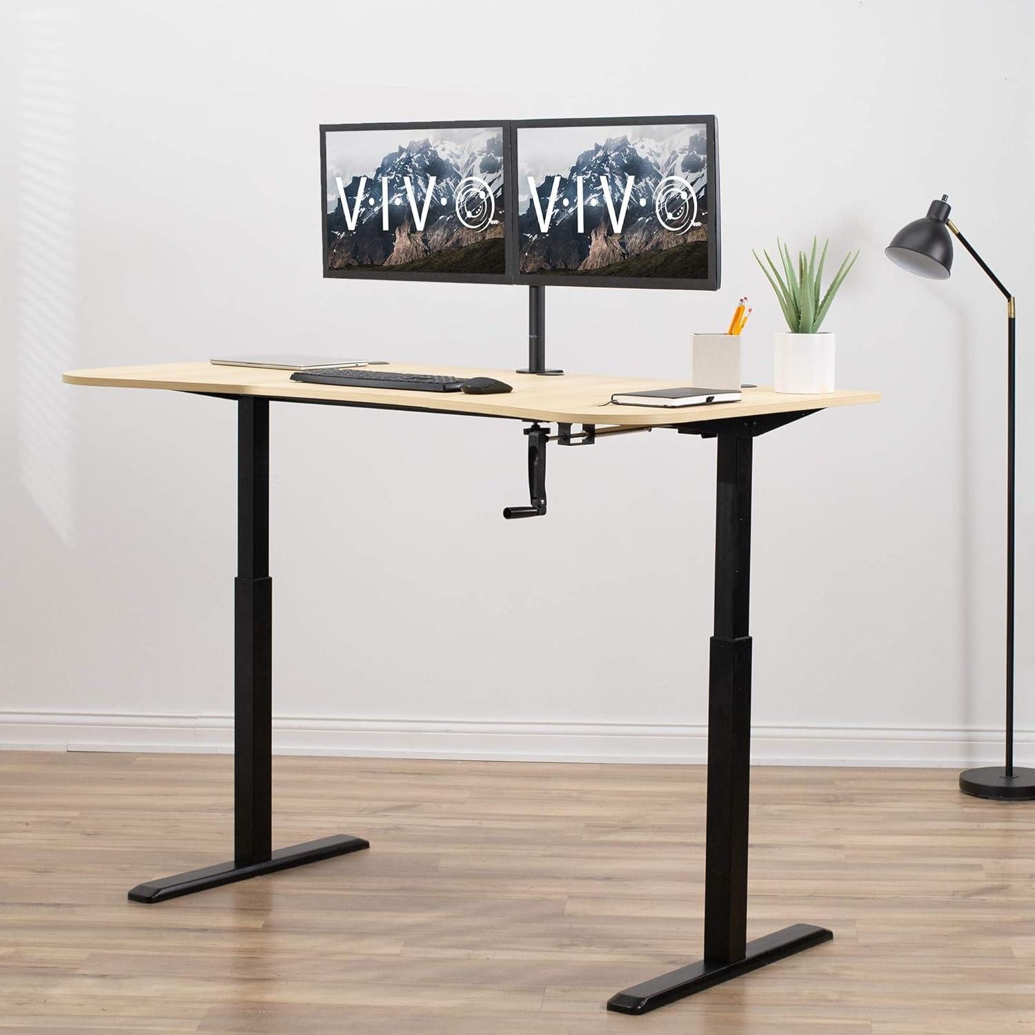 63in x 32in Crank Height Adjustable Desk