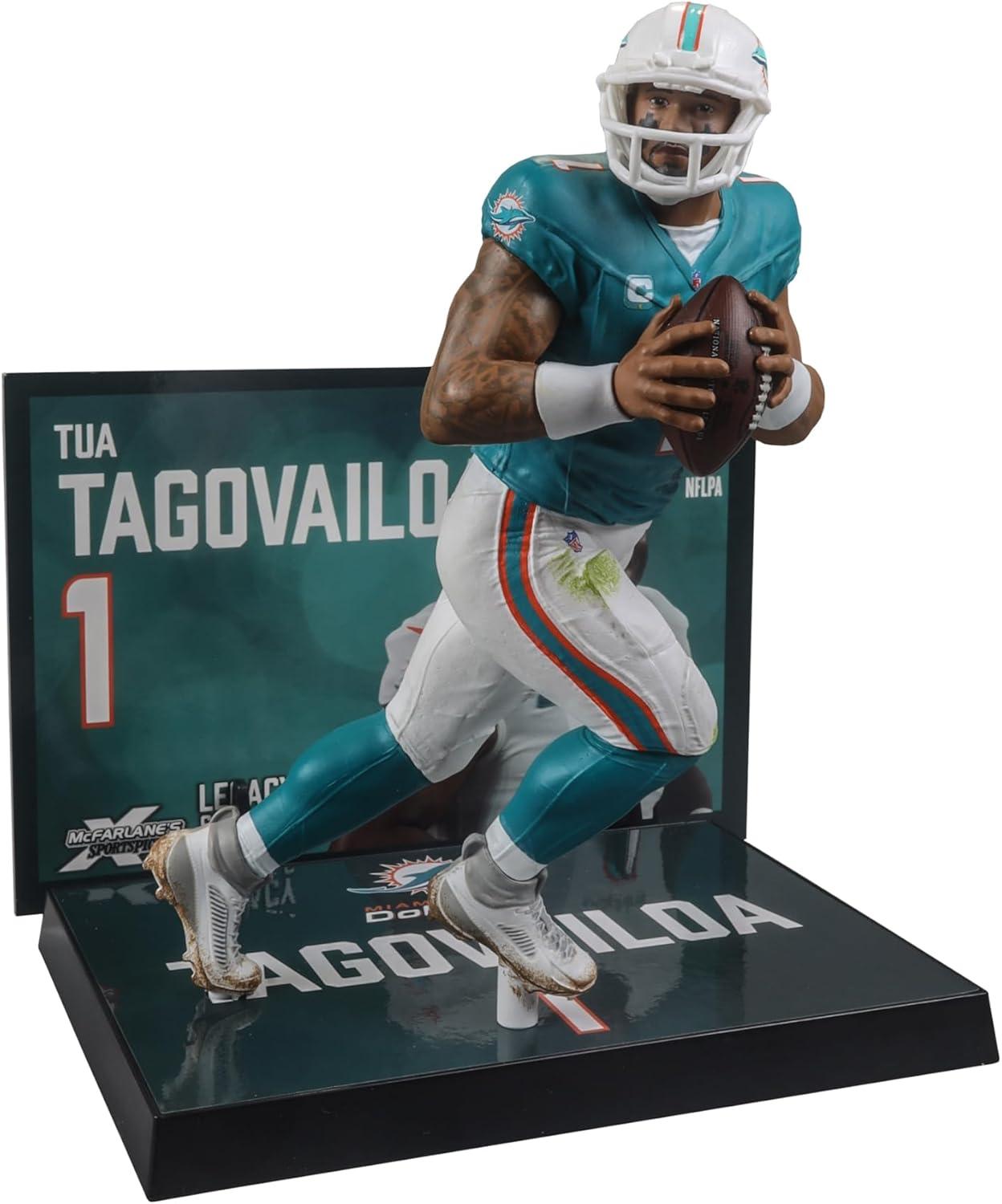 Tua Tagovailoa Miami Dolphins Mcfarlane NFL Legacy Figure