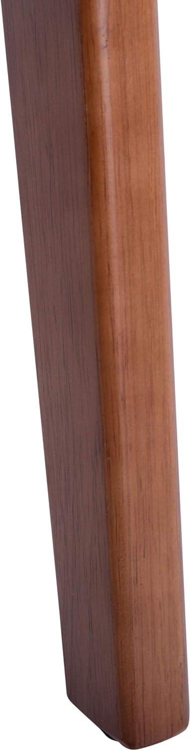 Suri Mid Century Arm Chair - ACH4508 - Dark Grey/Walnut - Safavieh