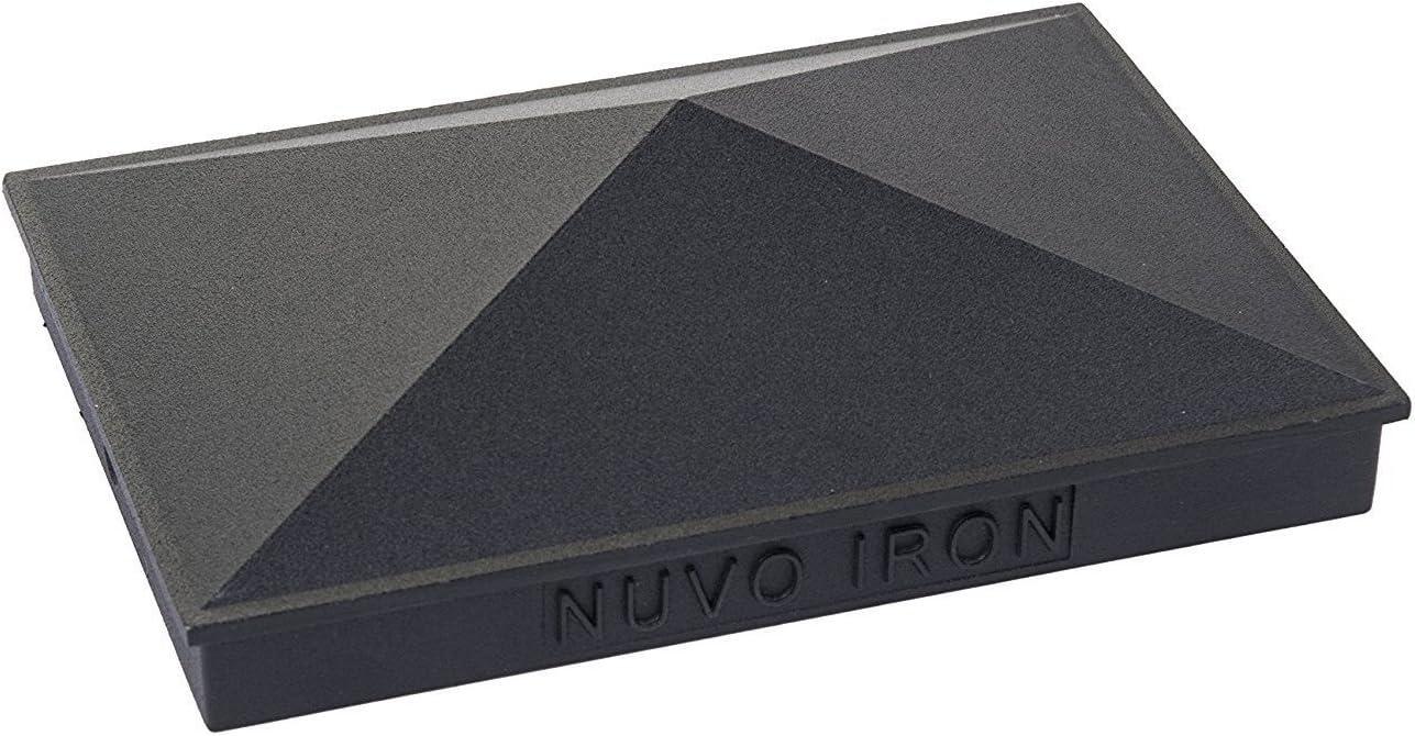 Nuvo Iron Black Aluminum Pyramid Post Cap for 4" x 6" Posts