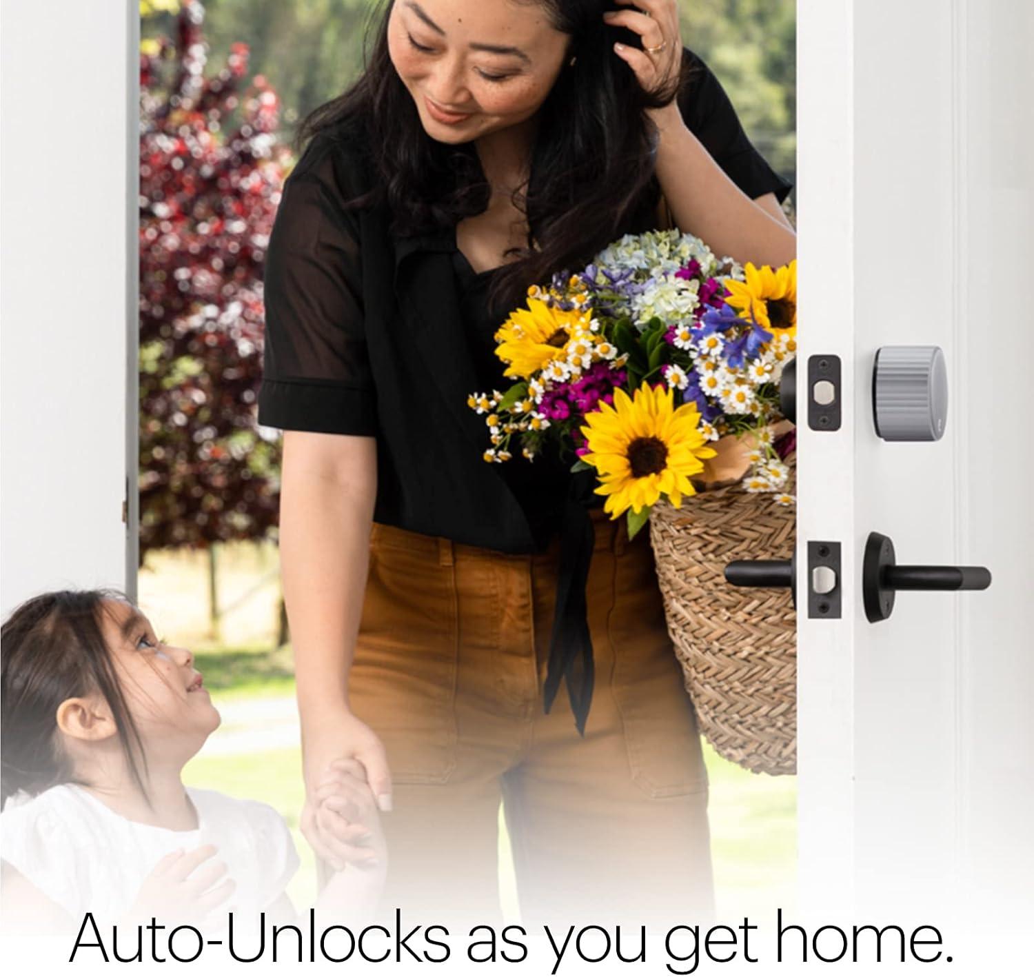 August Wi-Fi Smart Lock Silver