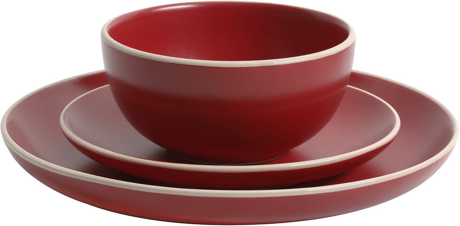 Rockaway 12 Piece Dinnerware Set