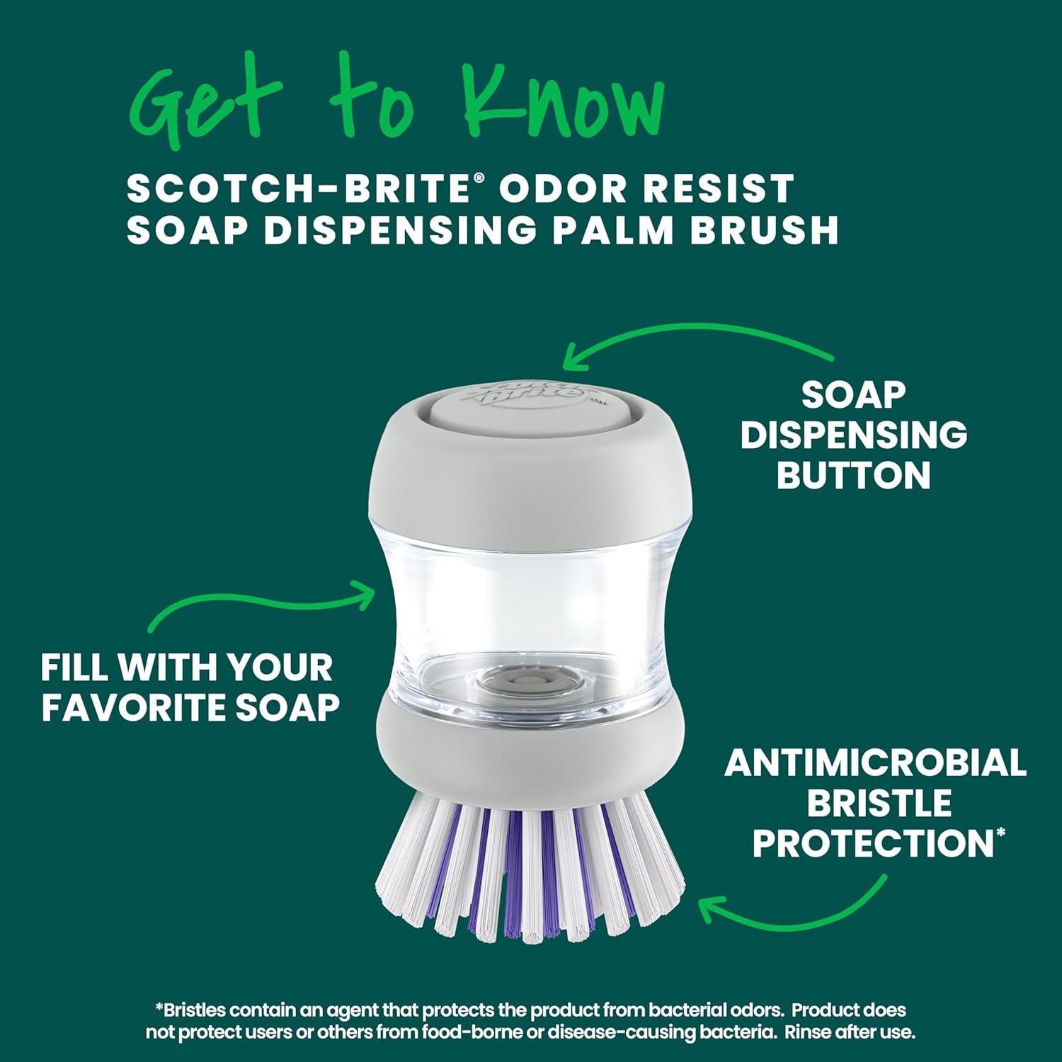 Scotch-Brite Soap Dispensing Pump Brush