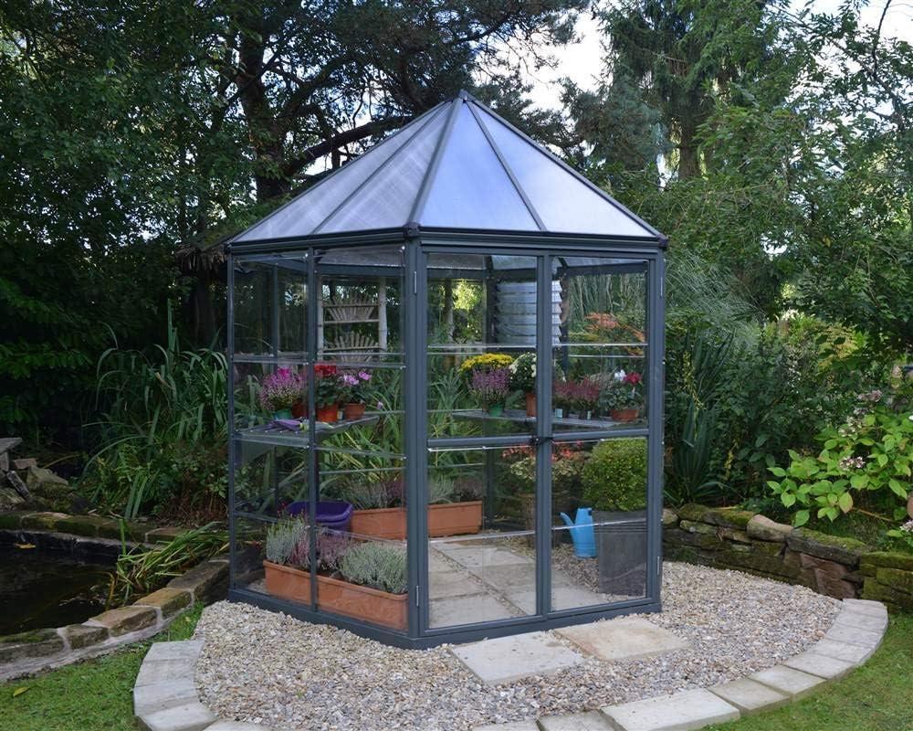 Palram - Canopia Oasis Hexagonal Hobby Greenhouse Kit
