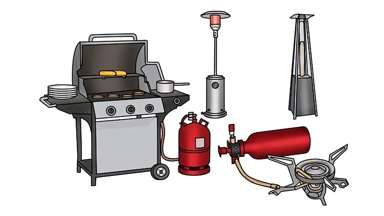 AZ Patio Heaters AZ Patio Heaters Patio Heater Propane Hoses And Pressure Regulators