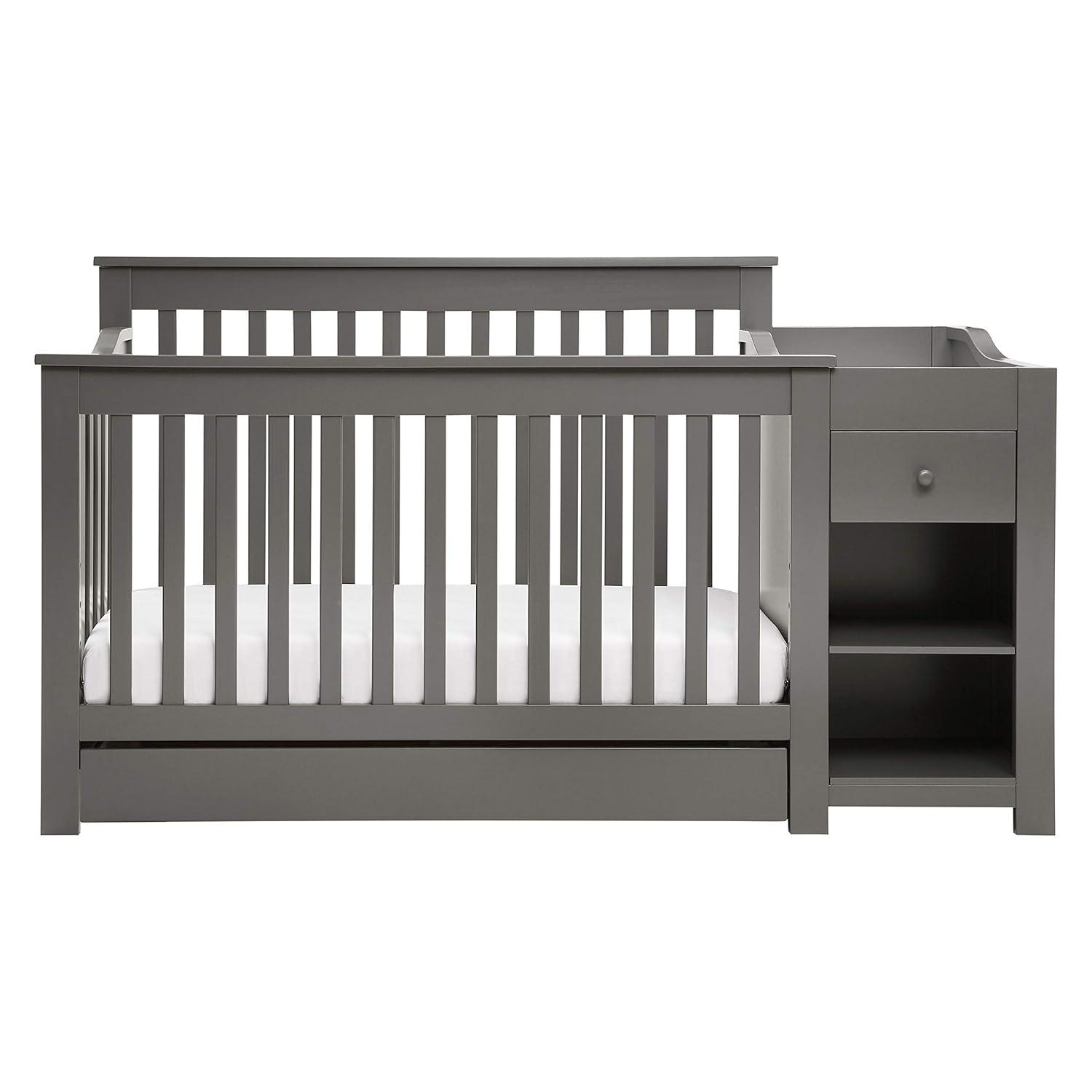 DaVinci Piedmont 4-in-1 Crib and Changer Combo - Slate